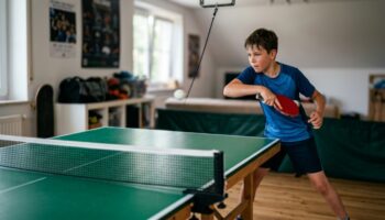 Подвесной тренажер для настольного тенниса: улучшение координации движений и техники